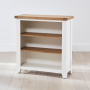 Cheshire White Painted Low Bookcase