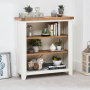 Cheshire White Painted Low Bookcase