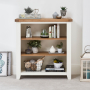 Cheshire White Painted Low Bookcase