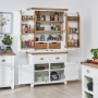 Cheshire White Double Kitchen Larder Pantry Cupboard