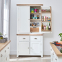 Cheshire White Double Kitchen Larder Pantry Cupboard