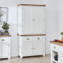 Cheshire White Double Kitchen Larder Pantry Cupboard