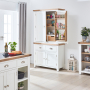 Cheshire White Double Kitchen Larder Pantry Cupboard