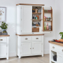 Cheshire White Double Kitchen Larder Pantry Cupboard