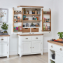 Cheshire White Double Kitchen Larder Pantry Cupboard