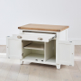 Cheshire White Painted Hideaway Computer Desk