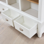 Cheshire White Grand Library Bookcase