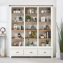 Cheshire White Grand Library Bookcase