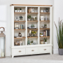 Cheshire White Grand Library Bookcase