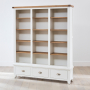 Cheshire White Grand Library Bookcase