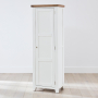 Cheshire White Painted Single Shaker Kitchen Pantry Cupboard