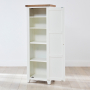 Cheshire White Painted Single Shaker Kitchen Pantry Cupboard