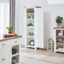 Cheshire White Painted Single Shaker Kitchen Pantry Cupboard