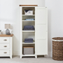 Cheshire White Painted Single Shaker Linen Storage Cupboard