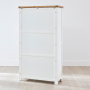 Cheshire White Painted Double Shaker Linen Storage Cupboard