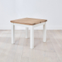 Cheshire White Painted Square Flip Top Dining Table - 90cm to 180cm