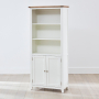 Cheshire White Painted Tall Wide Bathroom Cupboard