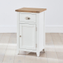 Cheshire White Painted Small Bathroom Cupboard