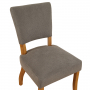 Manor Oak Grey Fabric Dining Chair