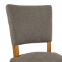 Manor Oak Grey Fabric Dining Chair