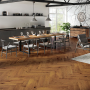 Dorchester Oak - Herringbone - 14 x 130 x 725 (0.65 m2) - Dorchester Oak Flooring