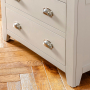 Downton Grey Painted 2 over 3 Drawer Chest of Drawers