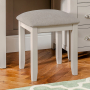 Downton Grey Pedestal Dressing Table Set with Mirror & Stool