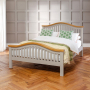 Downton Grey Painted Arch Rail 6ft Super King Size Bed