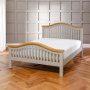 Downton Grey Painted Arch Rail 6ft Super King Size Bed