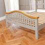 Downton Grey Painted Arch Rail 6ft Super King Size Bed