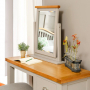 Downton Grey Painted Vanity Dressing Table Mirror