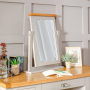 Downton Grey Painted Vanity Dressing Table Mirror