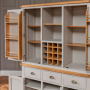 Downton Grey Triple Kitchen Larder Pantry Cupboard