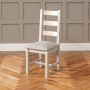 Downton Grey Painted Ladder Back Dining Chair