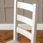 Downton Grey Painted Ladder Back Dining Chair