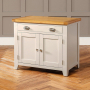 Downton Grey Painted Hideaway Computer Desk