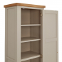 Downton Grey Painted Single Shaker Kitchen Pantry Cupboard