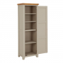 Downton Grey Painted Single Shaker Kitchen Pantry Cupboard