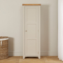 Downton Grey Painted Single Shaker Linen Storage Cupboard