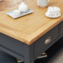 Cotswold Charcoal Grey Painted 2 Drawer Coffee Table