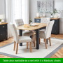 Cotswold Charcoal Grey Square Flip Top Dining Table - Extend to 170cm