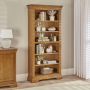 French Louis Oak Large Tall Bookcase