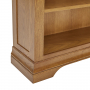 French Louis Oak Large Tall Bookcase