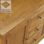 French Louis Oak Large Sideboard