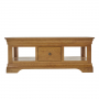 French Louis Oak 1 Drawer Coffee Table