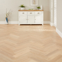 Limed Oak Herringbone Engineered Flooring – 14mm Thick x L 600 x W 125 (1.2m2 pack size)