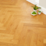 Honey Oak Herringbone Engineered Flooring – 14mm Thick x L 600 x W 125 (1.2m2 pack size)