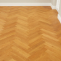 Honey Oak Herringbone Engineered Flooring – 14mm Thick x L 600 x W 125 (1.2m2 pack size)