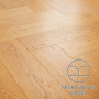 Honey Oak Herringbone Engineered Flooring – 14mm Thick x L 600 x W 125 (1.2m2 pack size)