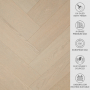 Grey Oak Herringbone Engineered Flooring – 14mm Thick x L 600 x W 125 (1.2m2 pack size)